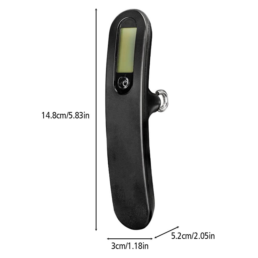 MiOYOOW Bogenschießen Bogenwaage 110 lbs Digital Compound Recurve Scale Tragbare Gepäckwaage mit LED-Anzeige für Indoor- oder Outdoor-Bogenschießen
