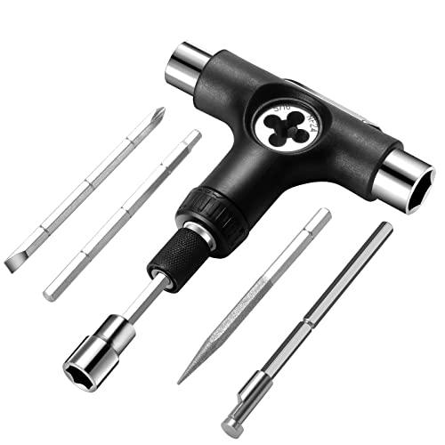 LMAI Skateboard Tool All-in-one Multi-Functional T Skate Tool