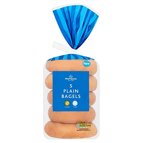 Morrisons 5 Plain Bagels