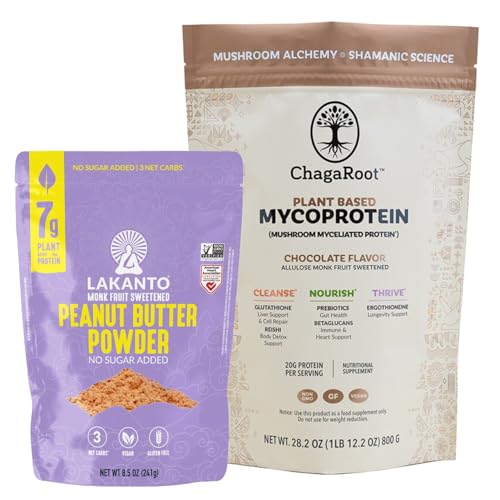 peanut butter glutathione Lakanto ChagaRoot Chocolate Protein Bundle The GFB is a BPC-157 5mg | 99.1% Flavour:Grape Daily Wellness Supplement
