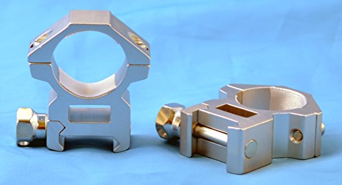 Hammers Silver Chrome Mil Dot 3-9X40 10/22 .22 Mag Hunting Plinking Rifle Scope With Weaver Rings #TOP2