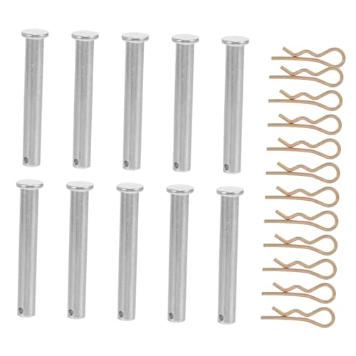 Angoily 10piezas Accesorio Pasador Bloqueo Resistentes Prácticas Reducido Seguridad