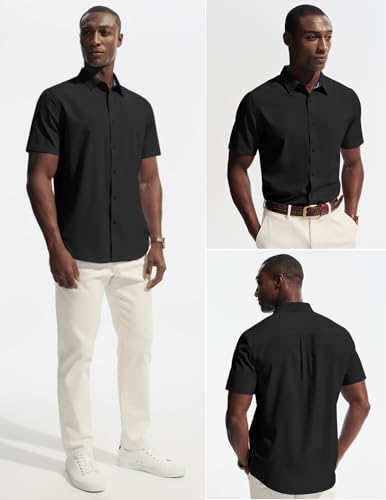 Save 50% on PJ PAUL JONES Men's Stretch Wrinkle-Free Dress Shirt - Image 2