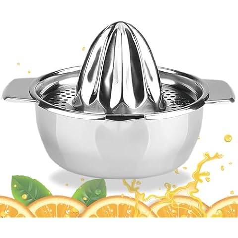 Gerhannery Stainless Steel Lemon Squeezer Cover