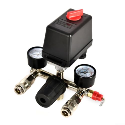Interruptor de presión regulable de 95-125 PSI con conector europeo 2