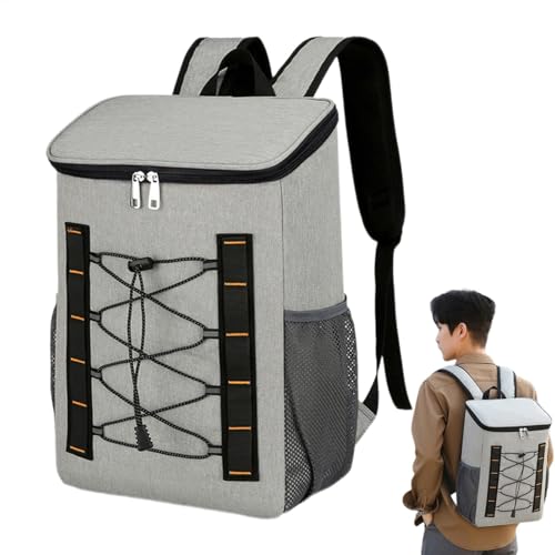 Bolsa de mochila para picnic, mochila para enfriador de playa,Gran refrigerador de mochila suave a prueba de fugas para picnic - Carrier térmico para de gran capacidad para el viaje de viaje al almuer