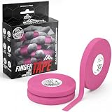 Tape Sportivo Dita BJJ - Nastro Ossido di Zinco & Taping per Bendaggi con Grip Forte - Tape Crossfit, Arrampicata, Pallavolo & Sollevamento - 3 Rotoli Cerotto, IRON FIGHTER
