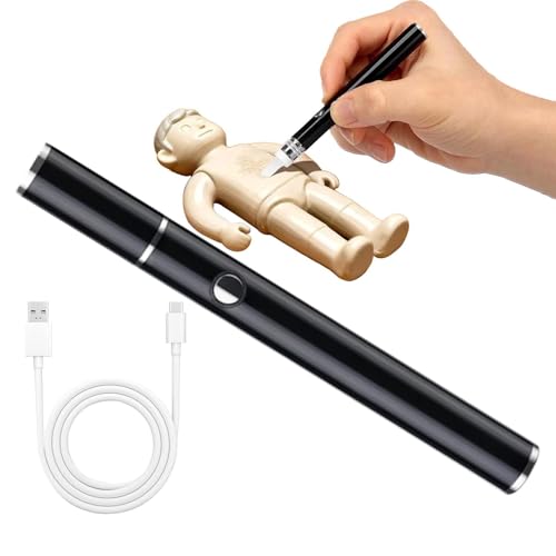 Keyubria Cuchillos Eléctricos Cerámicos Calientes | Corte de Miel Inalámbrico | Cuchillos Calefactados para Cortar,para Profesionales, Aficionados, Artistas, Taller, Sala de Manualidades,