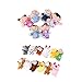 STOBOK 18Pcs Finger Puppet Figure Storytelling Finger Famiglia Bambole Animali dello Zodiaco Dito Giocattolo Interattivo Genitore Bambino Ruolo Insegnamento di Gioco Bambola Giocattoli