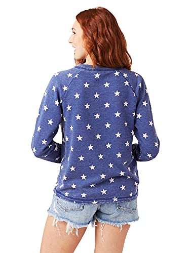 Alternative Women's Sweatshirt, Mineral Wash French Terry Vintage Lazy Day Crewneck Pullover2