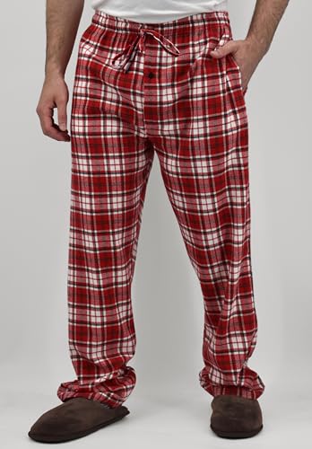Image of Andrew Scott Men's Flannel Drawstring Pajama Pants | Plush Flannel Fleece | Pockets | Drawstring