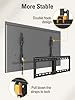Mounting Dream TV Wall Mount for Most 37-75 Inch TVs, Universal Tilt TV Mount Fit 16", 18", 24" Stud with Loading Capacity 132lbs, Max Vesa 600 x 400mm, Low Profile Flat Wall Mount TV Bracket #4