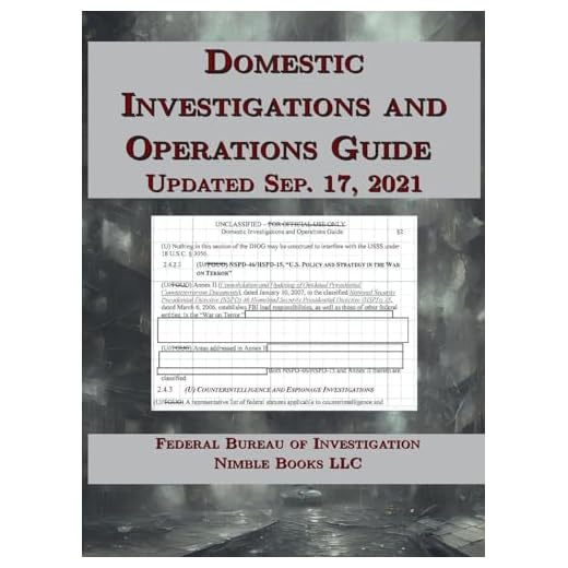 Domestic Investigations Operations Handbook