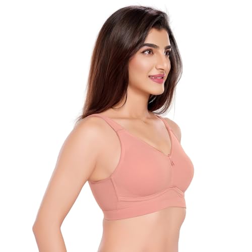 Image of juliet Kiara Minimizer Bra | Full Coverage Bra for Women | Non-Wired Non-Padded Seamless Bra | Micromodal Lycra Minimizer Bra for Women