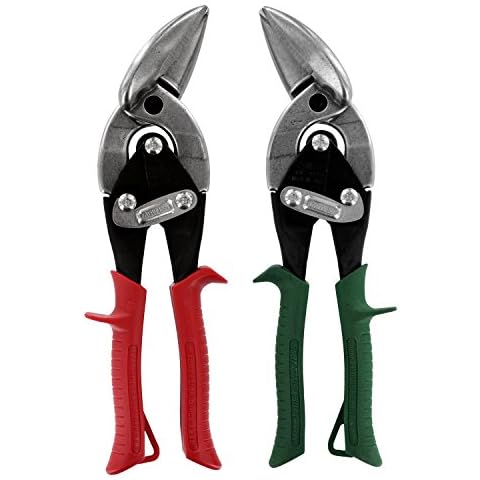 Midwest Tools and Cutlery MWT-6510C Midwest Snips Forged Blade Offset Aviation Snips Set (Pack of 2) Cover