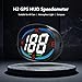 AZIJYV H2 GPS Speedometer Digital Speedometer GPS HUD Universal All Cars Head Up Display Vehicle Speed Compass MPH KMH Speed Gauge Plug and Play