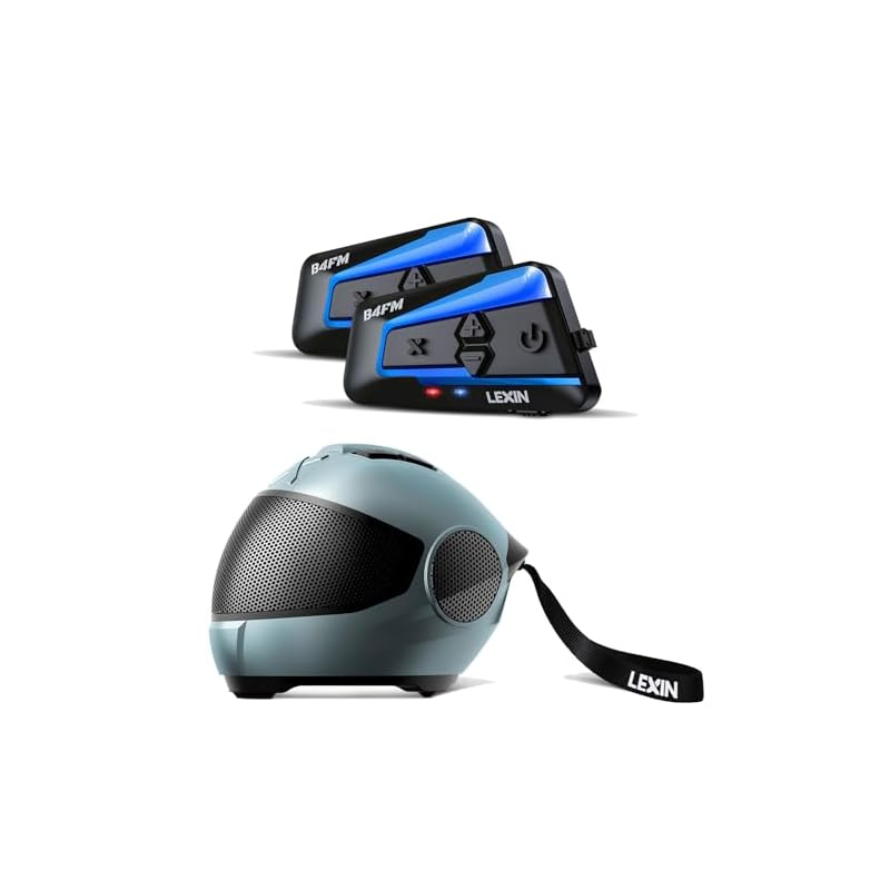 Lexin-B4Fm-Motorcycle-Bluetooth-Headset-10-Riders-Helmet-Communication-System-Bundle-Model-S-Helmet-Style-Portable-Bluetooth-Speaker 41 8 mifh8l. sl500 . ss800