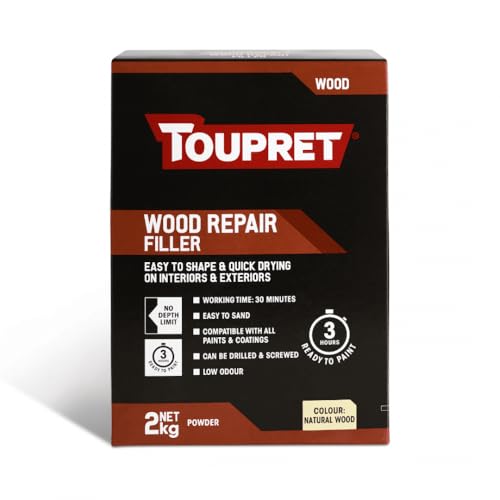 Toupret Quick Drying Powder Wood Repair Filler 2kg
