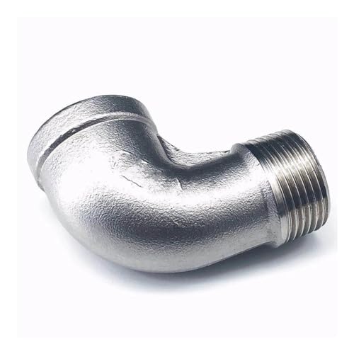 Raccord coudé 90 inox 304 résistant à la rouille pour tuyauterie DN25