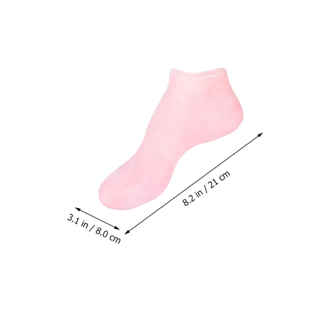 Beatifufu Moisturizing Foot Socks Gloves Set for Dry Cracked Feet Heel Scrubber Treatment Perfect for Remover Socks Gloves Heel Scrubber