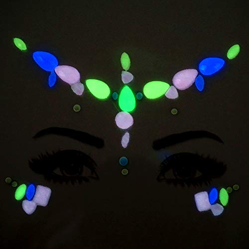halloween sticker festival face gems Glitter body jewels crystals bindi Crystals Face Stickers Temporary Tattoos face stickers jewels (tp332-cross)