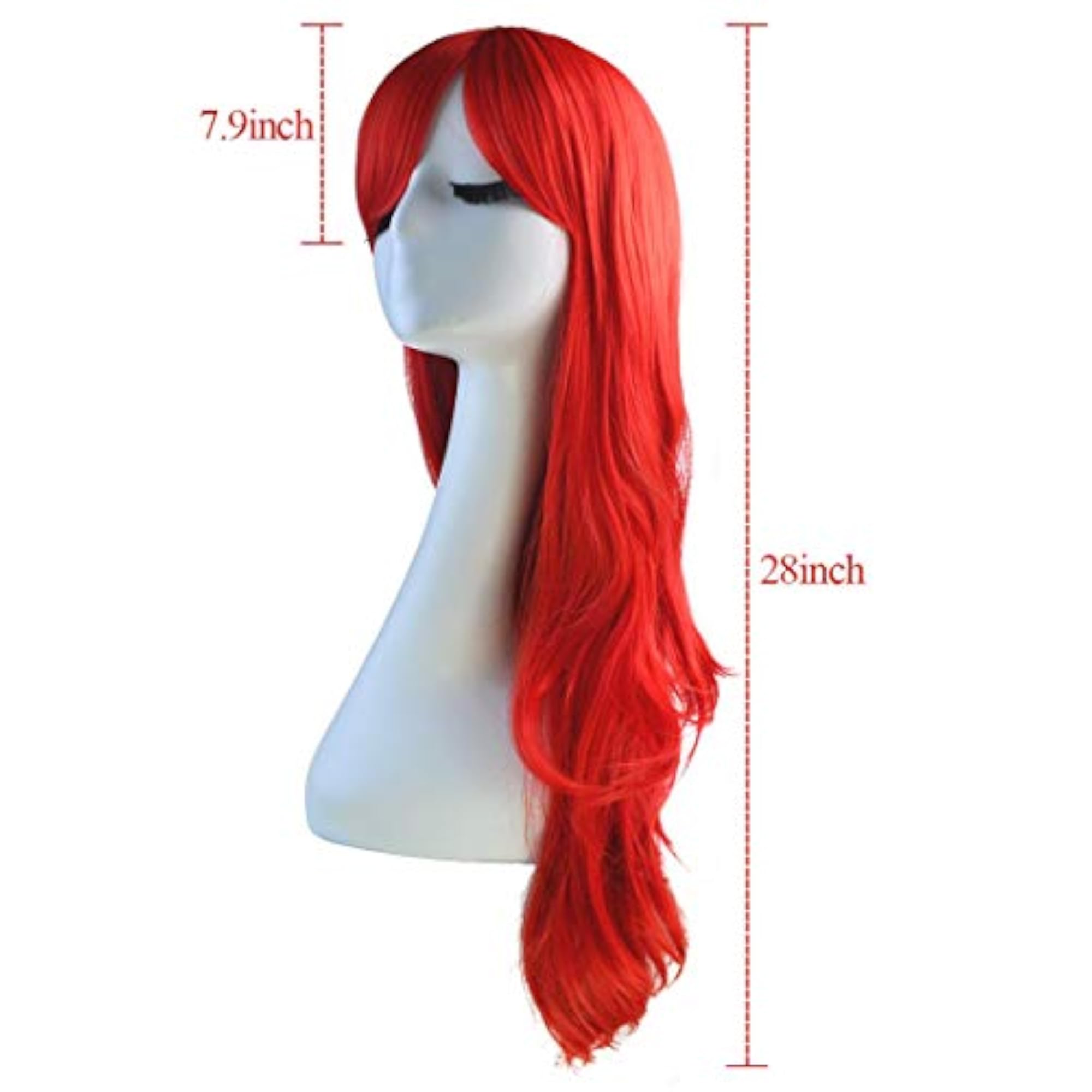 HILISS Long Heat Resistant Big Wavy Cosplay Wig