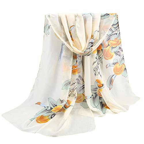 NA LJJYDM Mousseline de Soie imprimé Femmes écharpes châle Jacquard Coton Parisien Rayure châle Doux Serviette de Plage écharpe enveloppes été écharpe légère