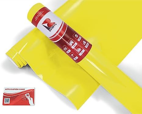 Avery Dennison SW900 236-O Gloss Ambulance Yellow Supreme Wrapping Film Vinyl Vehicle Car Wrap Sheet Roll - (96" x 60")