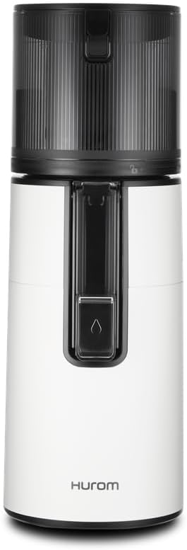 H400 Cold Press Juicer Machine, Award Winning Masticating Slow Juicer, Easy to Clean, Strainer & Hands Free with Self Feeding, Wide Mouth Hopper, Easy Assembly (White)