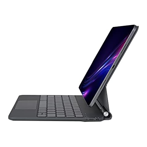 mobee Magic Keyboard Case for iPad Pro 11 Inch (4th/3rd/2nd/1st) Gen & Air 11 Inch (M2, 2024) & 10.9" iPad Air 5th &4th Generation, Magnetic Bluetooth Keyboard Case with Multi-Touch Trackpad, Backlit Cover