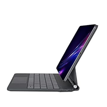 MOBEE Capa com teclado para iPad Pro de 11 polegadas (4ª/3ª/2ª/1ª) geração 2022 e Air 6ª e 11 polegadas (M2, 2024) e iPad Air 5ª/4ª geração de 10,9 polegadas, capa com teclado Magic-Stand com trackpad