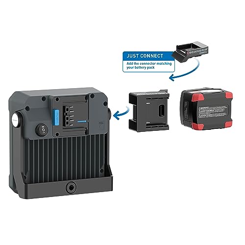 Projecteur LED compact VEGA 2 CONNECT étanche avec poignée intégrée