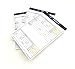 Crystal Pilot VFR-IFR Flight Notepad For Pilot Kneeboard - Vital Aviation Kneeboard Flight Bag Accessory For Your Travel Bag - Organized Pilot Kneeboard Notepad - 3 Pack