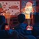 SPERMUOY Weihnachts Projektor Kinder Weihnachten Projektor Lampe,2pcs Weihnachten Schneeflocke Projektor Projektor Weihnachten Projektionslicht mit Weihnachtsmotiv für Innen Weihnachts Party