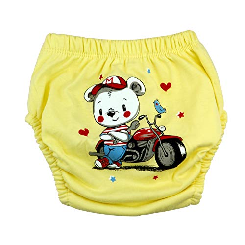 OZYOL Trainerbroeken voor druppeltraining, verpakking van 6 stuks, herbruikbare peuters, leerluiers voor babyondergoed… - Afbeelding 4