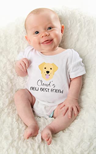 Personalized Dog baby clothes Golden Retriever baby gifts4