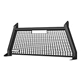 ARIES 1110107 AdvantEDGE Black Aluminum Truck Headache Rack Cab Protector, Select Ford F-250, F-350 Super Duty