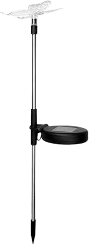 Miniatura 2 de Luces solares que se balancean para exterior, mariposa, libélula pájaro, luces de jardín coloridas luces solares solares LED solares para