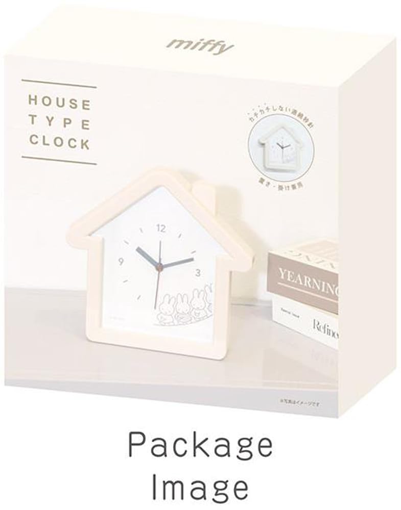 Amazon.co.jp: ティーズファクトリー ミッフィー ハウス型クロックお
