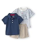 Carter's Boy 3-Piece short set, Blue Mariner, 12M