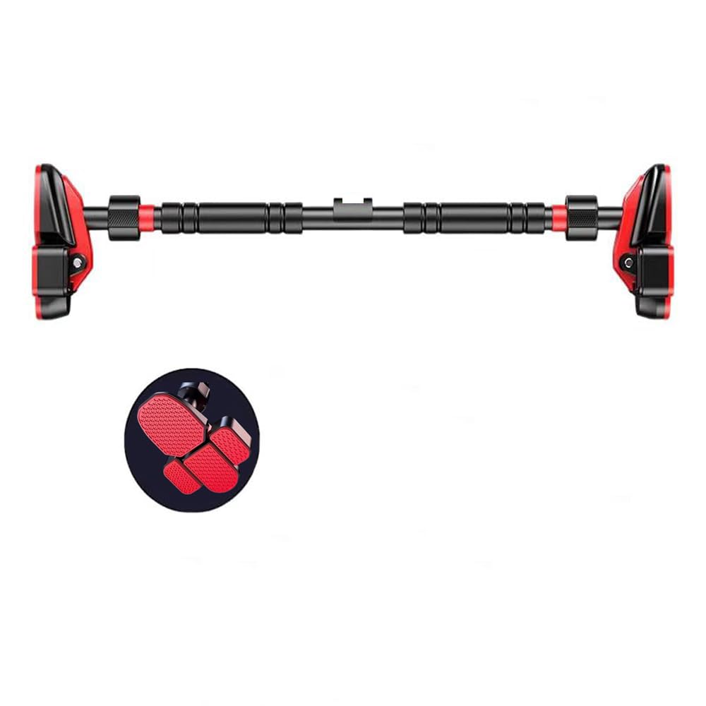 Home Indoor Kids Pull-Up Bar No-Drill Wall-Mounted Single Bar for Children Home Fitness Equipment