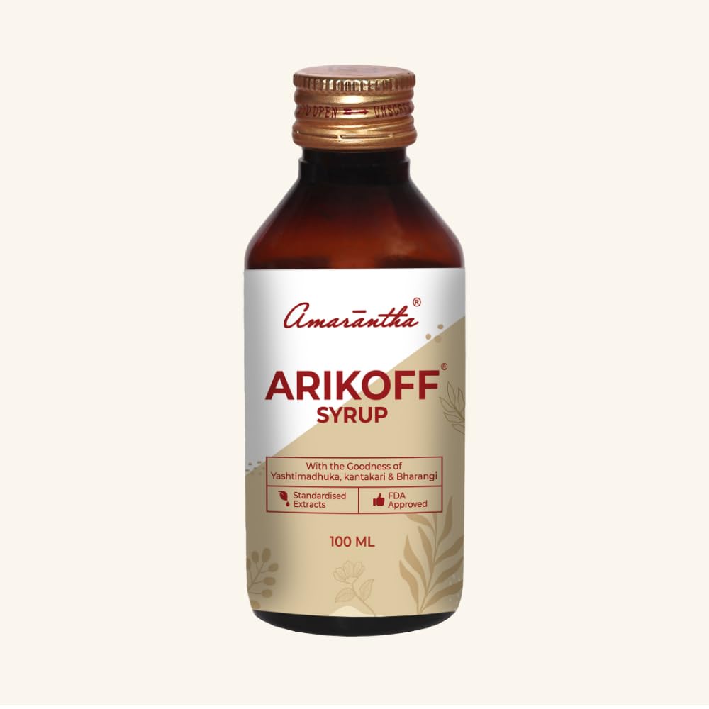 Arikoff Syrup (100ml) | Ayurvedic syrup for cough and sore throat-image-38