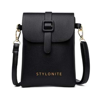 Cell Phone Purse Small Crossbody Bags for Women Vegan Faux Leather Wallet Purse