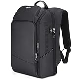 MENSCHLICHER ENTWURF: Zwei Hauptfächer sind mit Doppelreißverschluss menschlich konzipiert, 180° flach auszufalten, was Ihre Sachen schneller zu kategorisieren und die Überprüfung am Flughafen schneller durchzuführen. Geschäftsreise-rucksack egal ob es sich um einen Wochenendausflug, eine Wanderung oder eine Stadtrundfahrt, Schule, Arbeit oder Studium handelt, können Sie alles sicher einstecken.