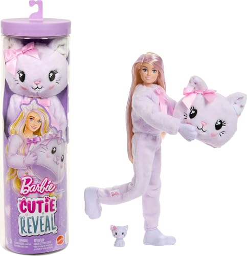 Barbie Cutie Reveal Cuddly Kitten