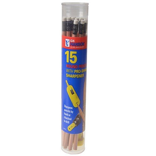 C.H. Hanson ProSharp Wood Pencil 15 pk