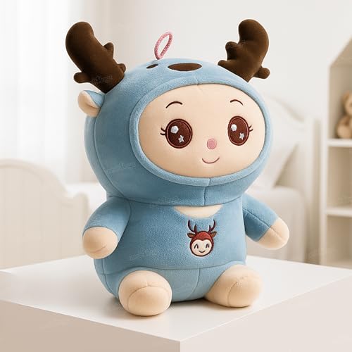 Image of Zest 4 Toyz Soft Toy for Girls (35 Cm) | Cute Stuffed Animal Plush Toy | Baby Toys | Animal Soft Toy Cuddly Teddy Bear for Kids | Birthday Gift for Girls - Multicolor