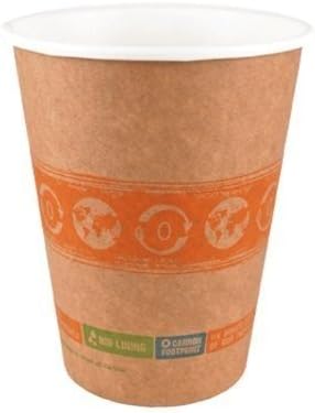 WORLD CENTRIC CUP PAPER HOT COMPOST 12Z, 20 PC