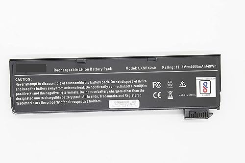 Image of Wefly X240 Laptop Battery Compatible for Lenovo 0C52861 0C52862 45N1124 45N1125 45N1126 45N1127 45N1128 45N1129 45N1130 45N1131 45N1133 45N1134 45N1135 45N1136 45N1137 45N1734 Laptop Battery