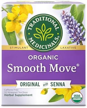 Traditional Medicinals Organic Smooth Move, 32 Tea Bags